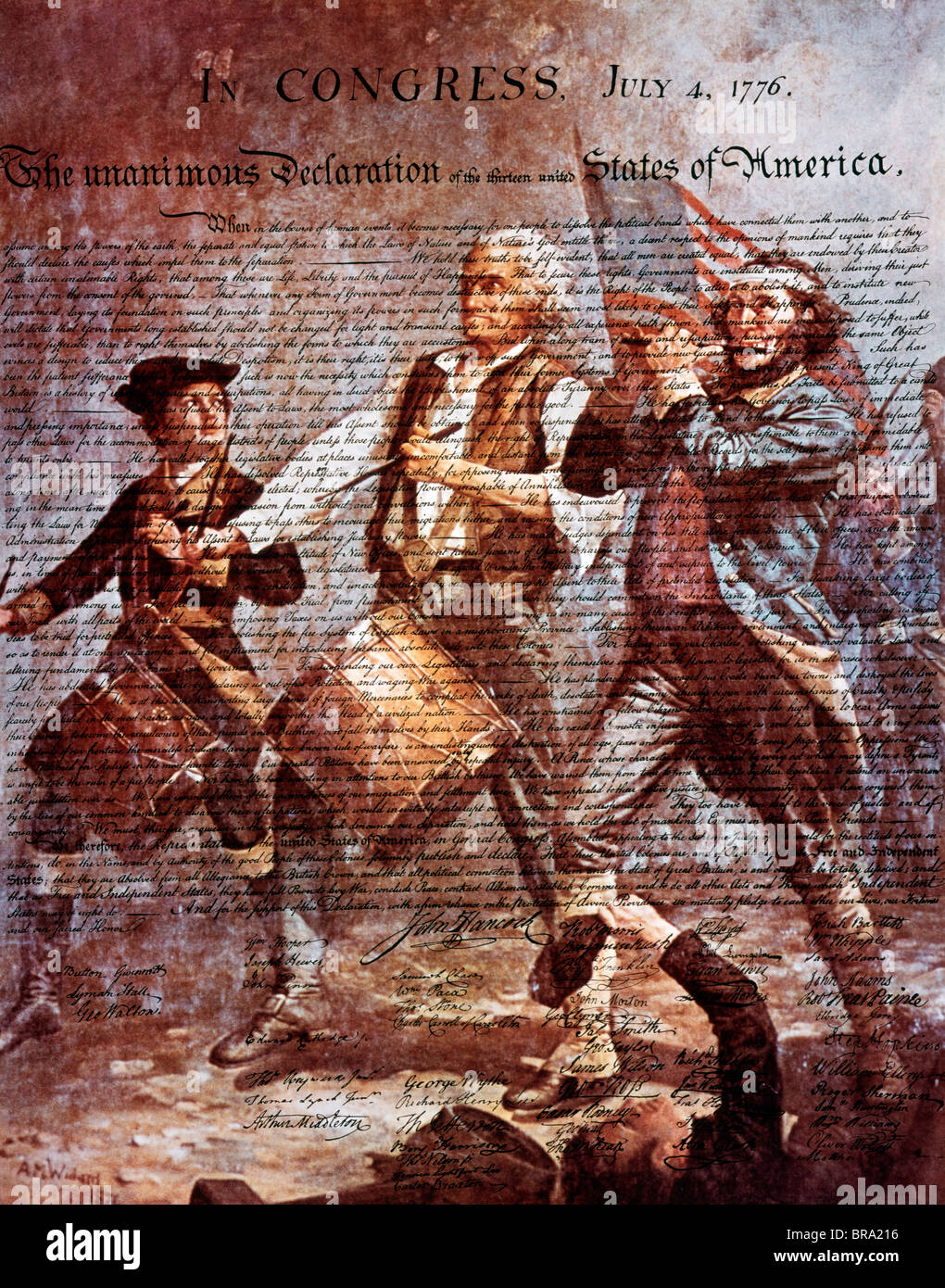 The spirit of 76 archibald willard High Resolution Stock Photography