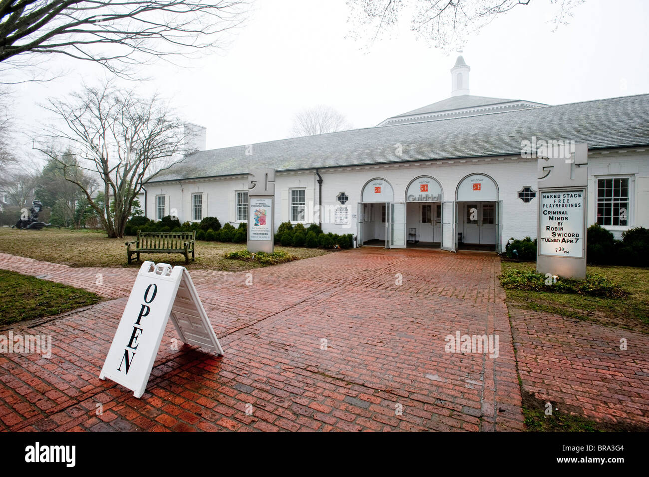 Guild Hall in East Hampton, New York Stock Photo Alamy