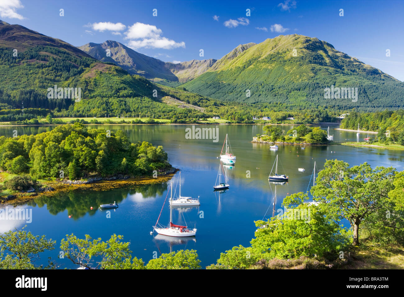 Bishops Bay, Loch Leven, Highland, Scotland, UK. Stock Photo