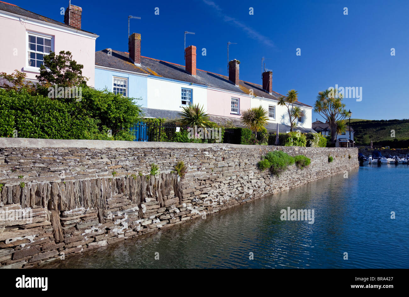 Island Quay and Holiday Homes, South Hams, Devon, England, UK