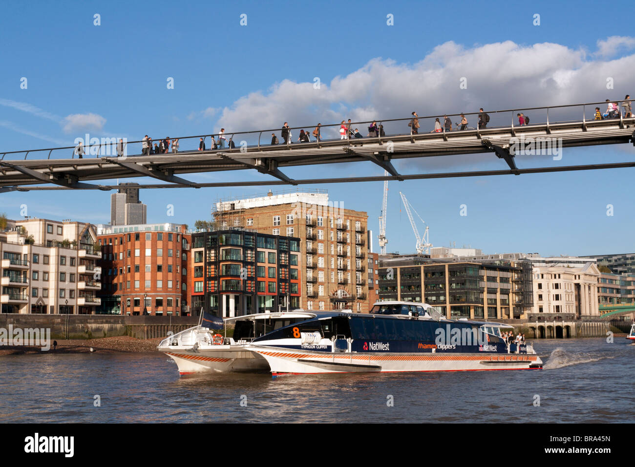 London River services - Thames Clipper Stock Photo