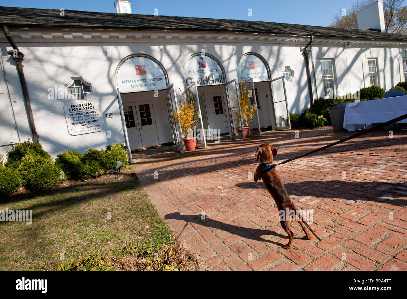 Guild Hall in East Hampton, New York Stock Photo Alamy