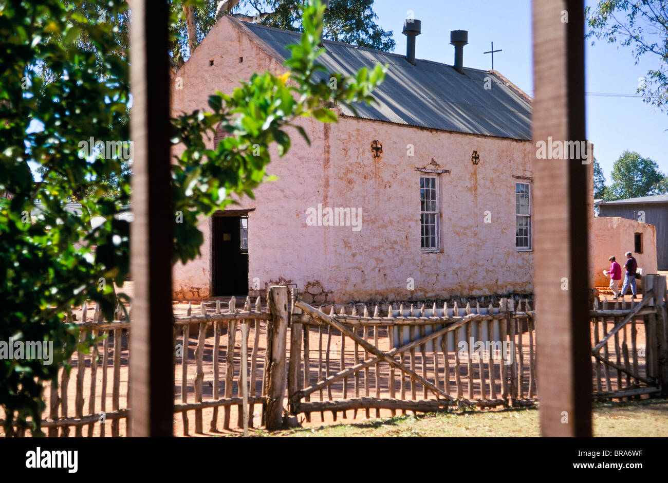first Aboriginal mission in the Northern Territory, Australia Stock