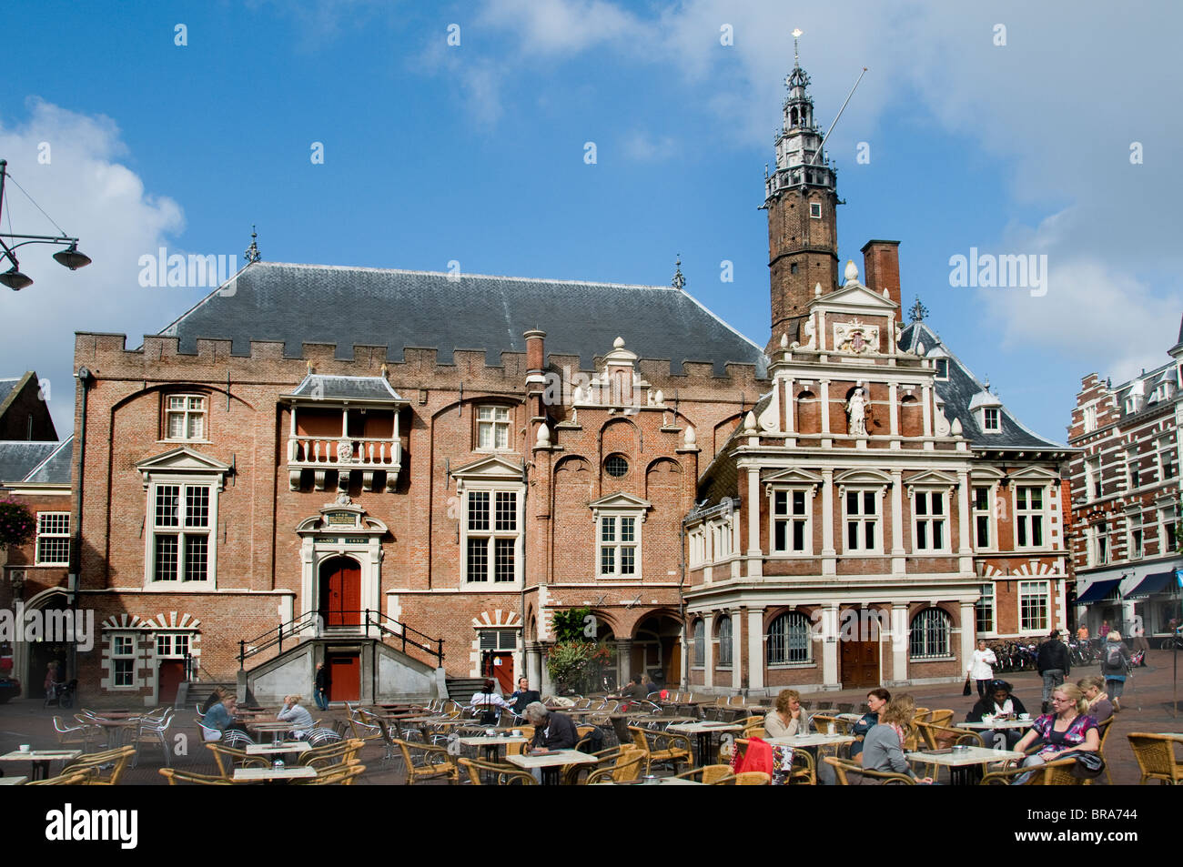 Haarlem Netherlands Holland Dutch Town City Hall Stock Photo Alamy