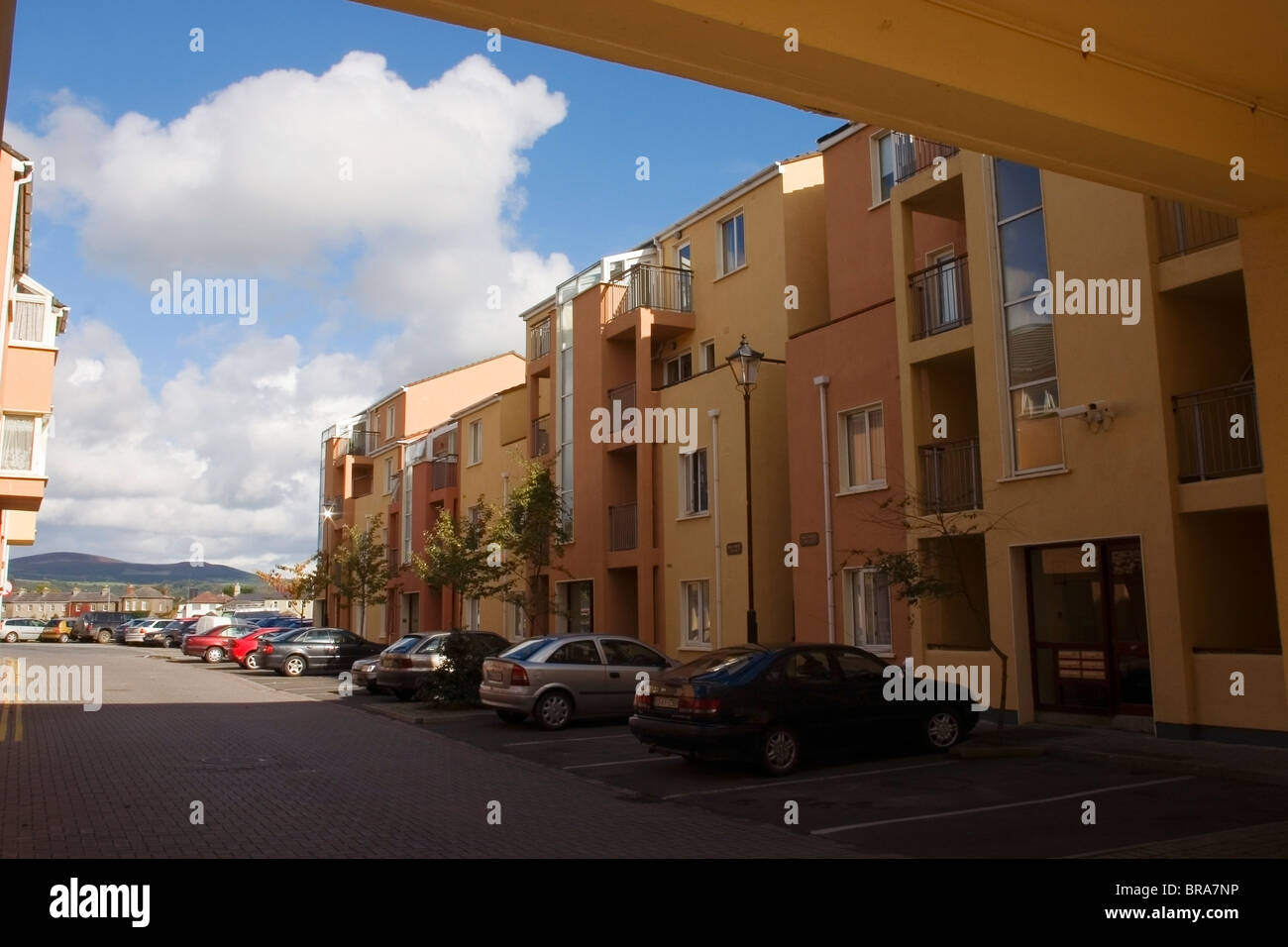 Modern Apartments, Dungarvan, Co Waterford, Ireland Stock Photo Alamy