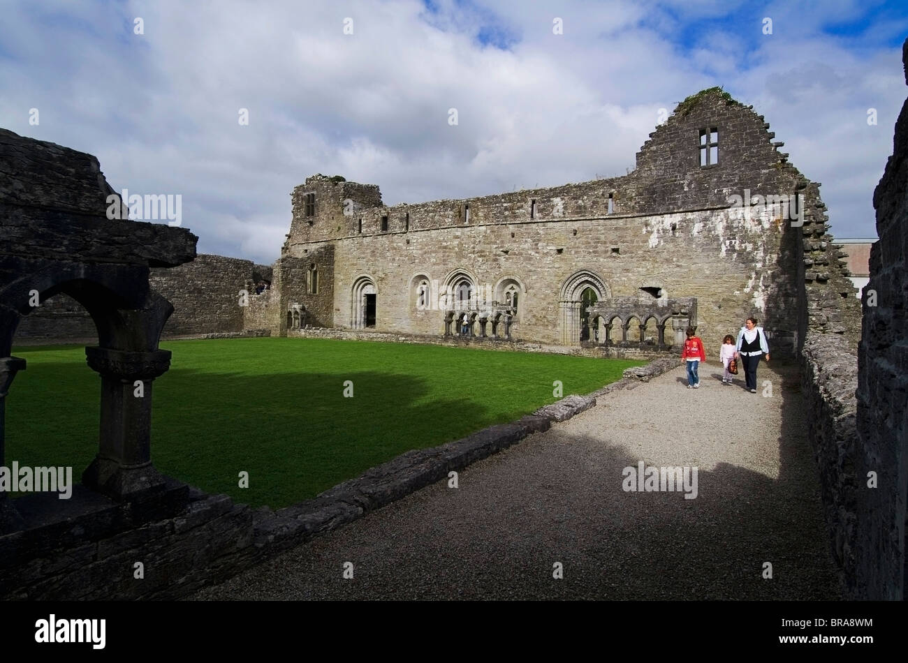 Cong Abbey, On The Border Of Co. Mayo And Co. Galway, Ireland Stock Photo