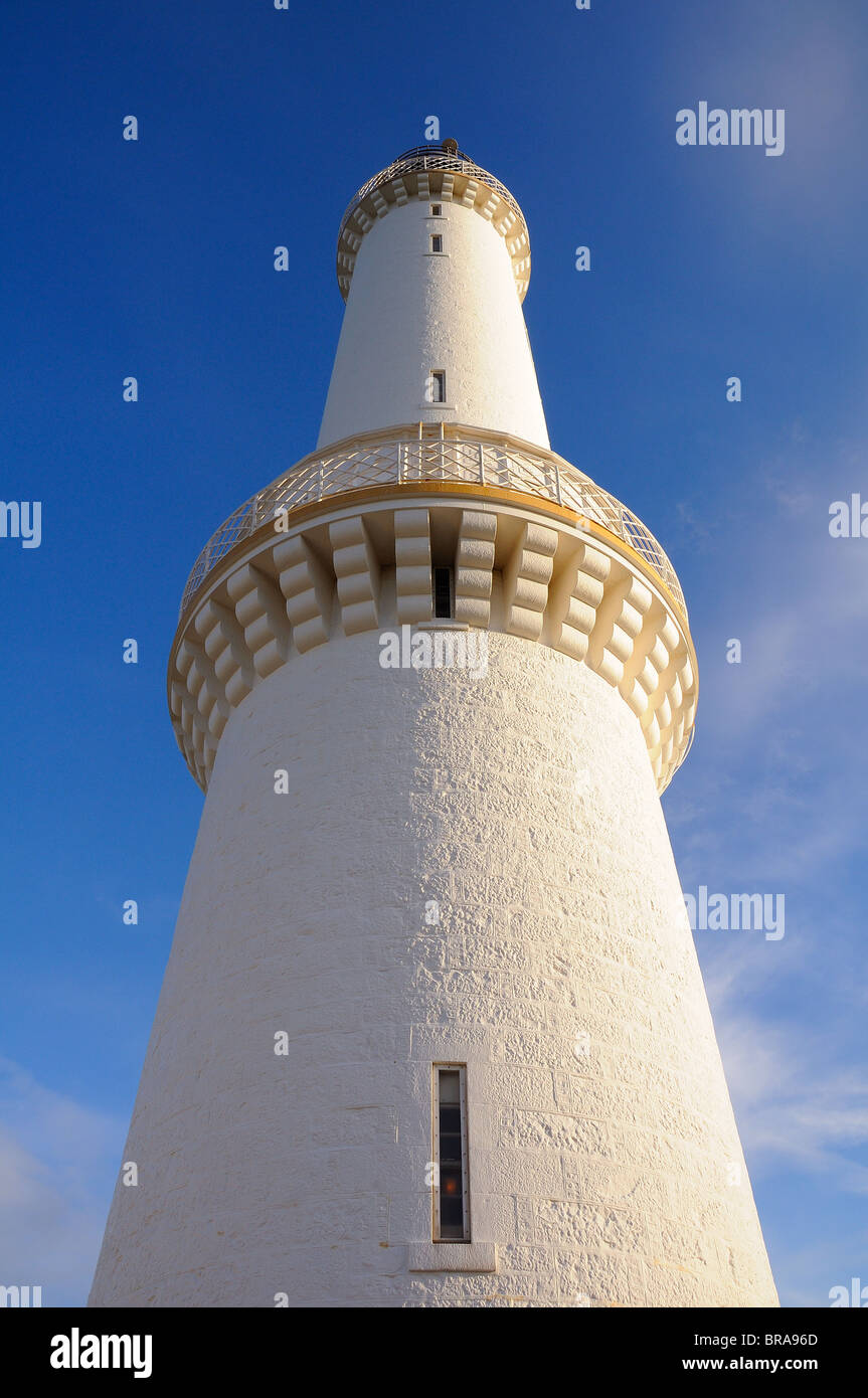 Girdle Ness lighthouse, Aberdeen, Scotland Stock Photo