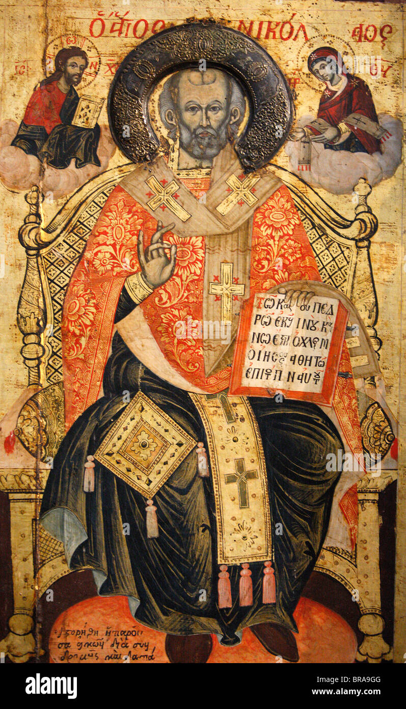 Icon By Onufri Dating From The 16th Century Berat Albania Europe Stock Photo Alamy