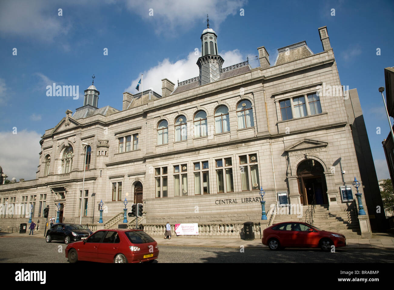 Central Library, Aberdeen, Scotland Stock Photo