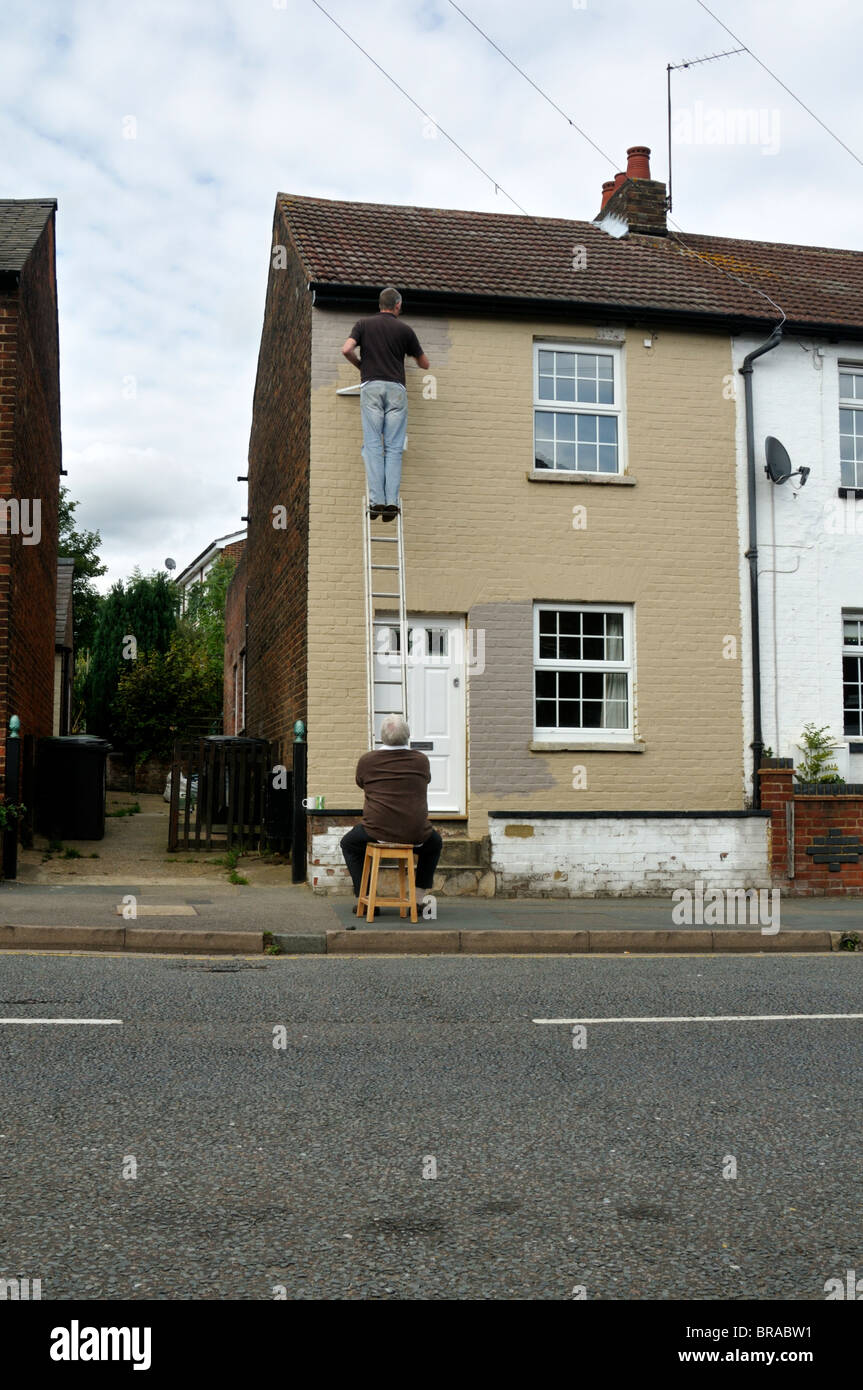 Painting house uk hires stock photography and images Alamy