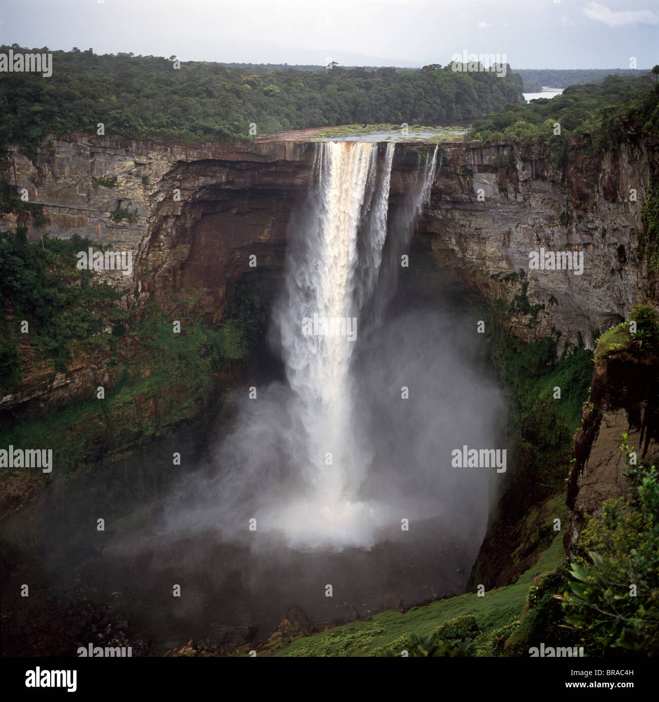 Kaieteur Falls, Potaro River, dry season, Guyana, South Amrica Stock