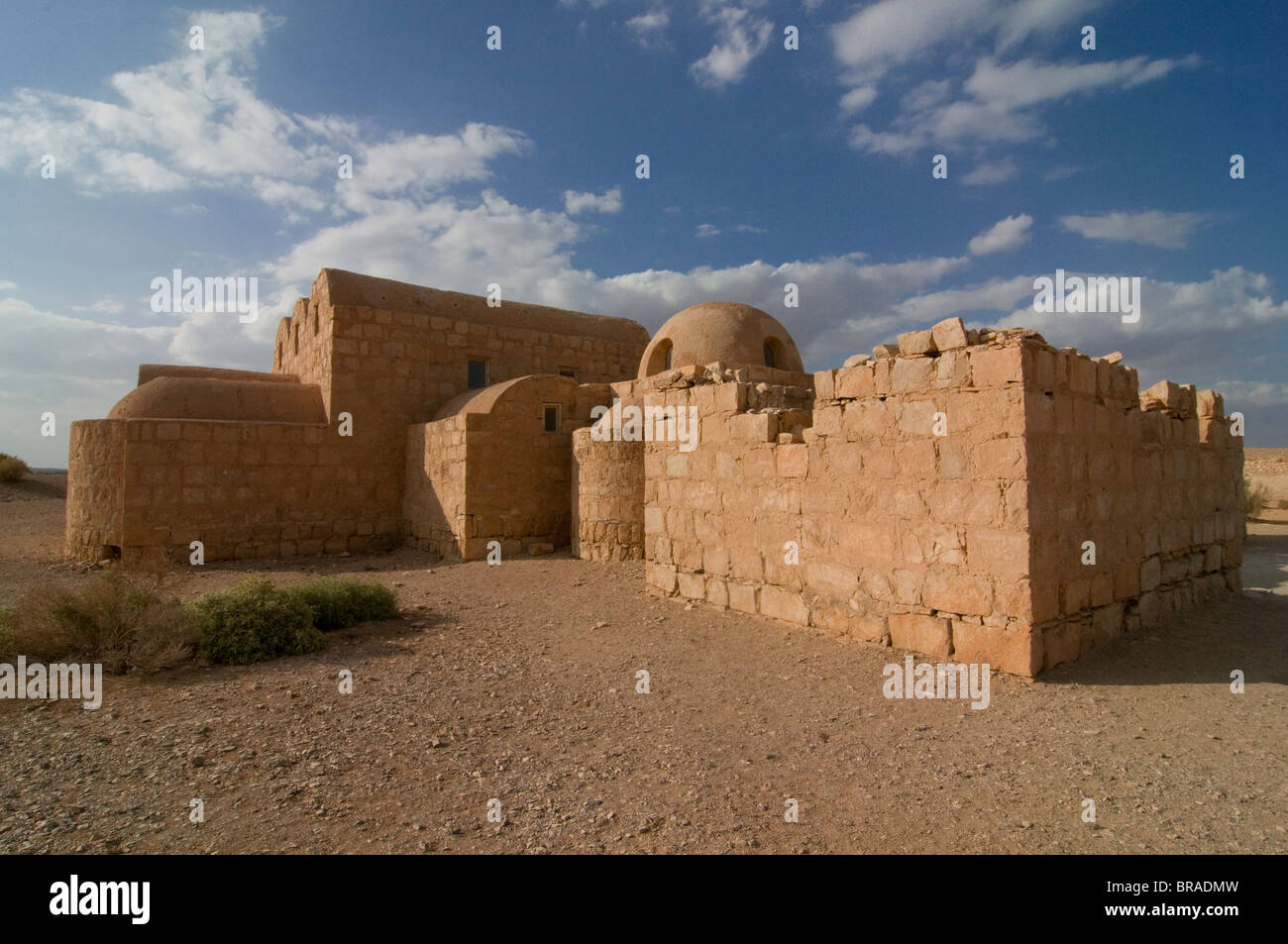 Quseir Amra castle, UNESCO World Heritage Site, Jordan, Middle East Stock Photo