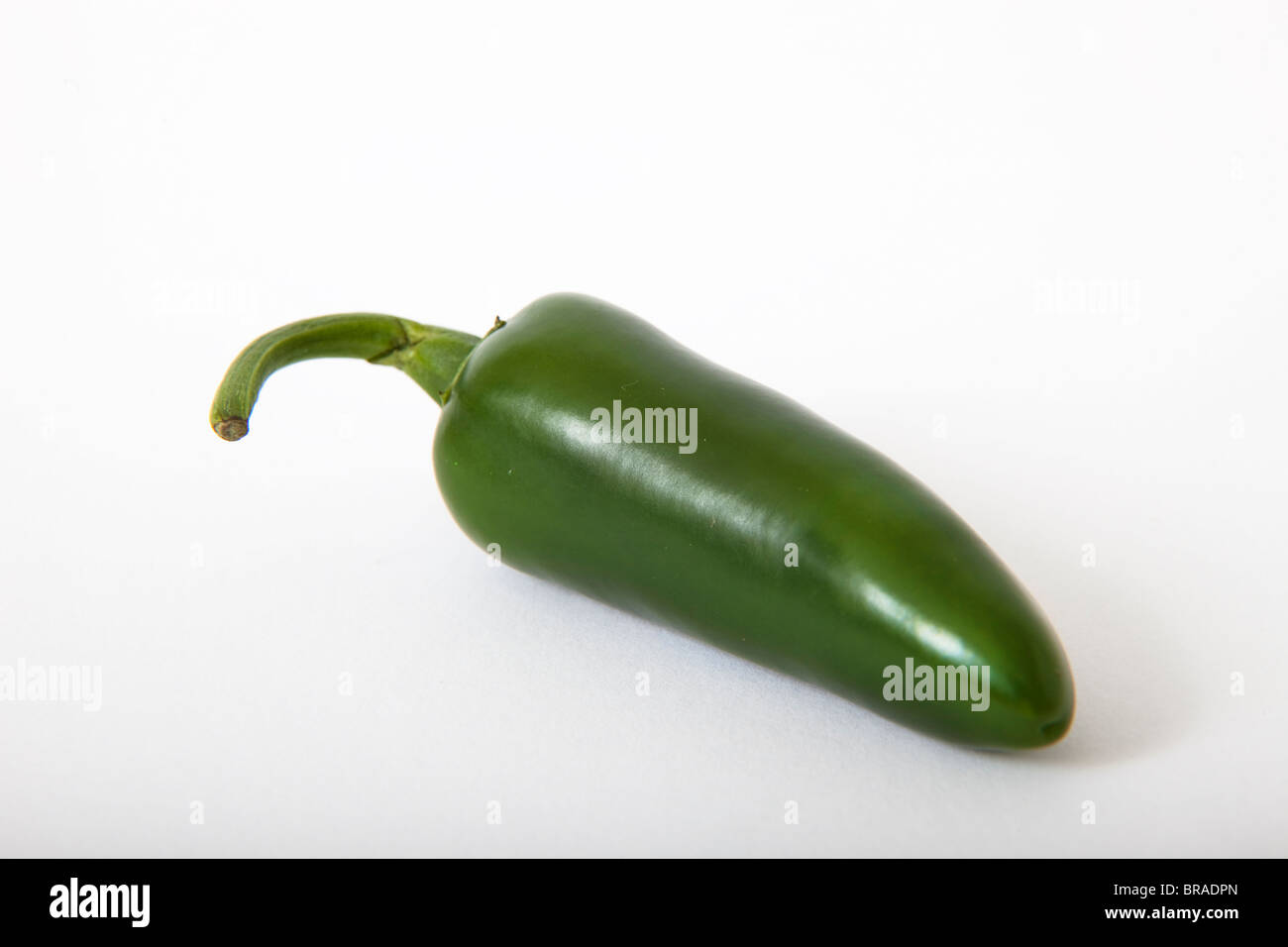green hot chillie pepper chillies Stock Photo