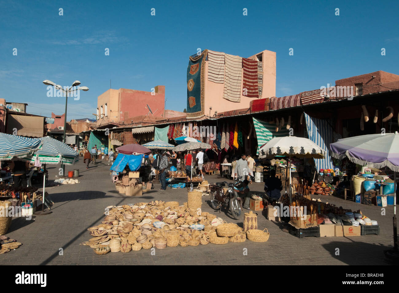 Medina Souk, Marrakech, Morocco, North Africa, Africa Stock Photo