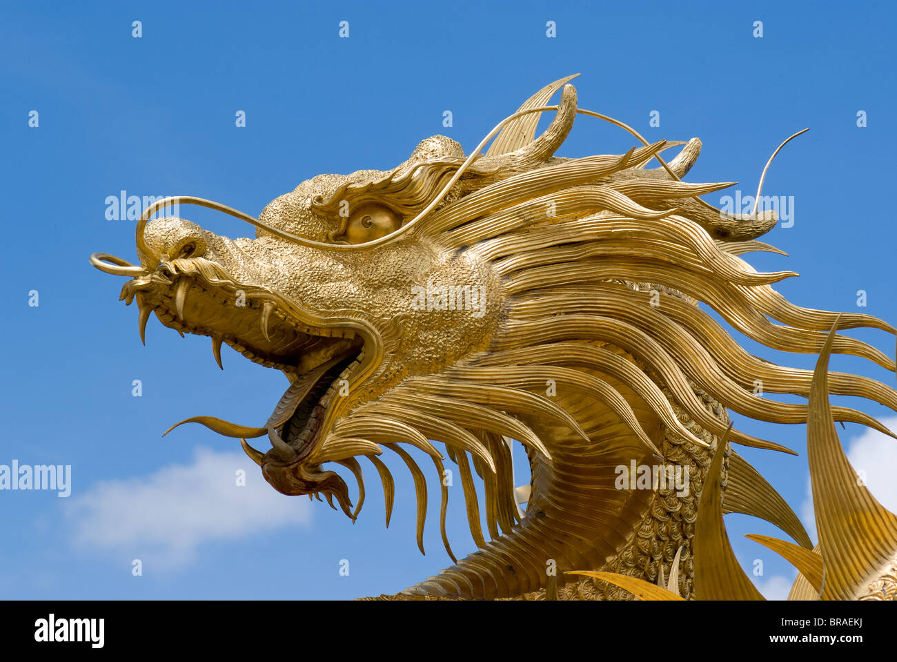 Chinese Dragon in Jomtien, Thailand Stock Photo