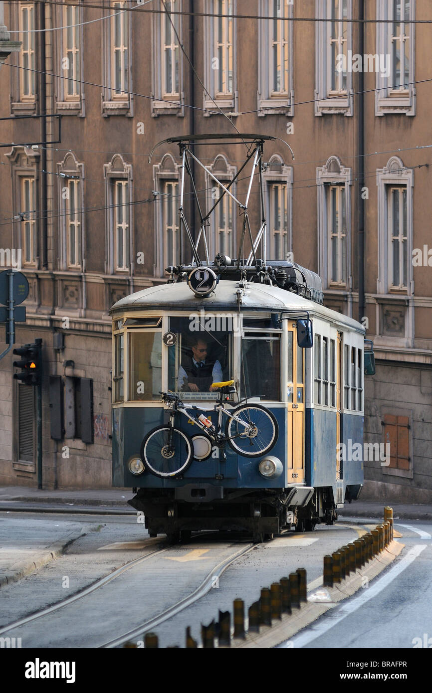 Trieste. Italy. Tram di Opcina. Stock Photo