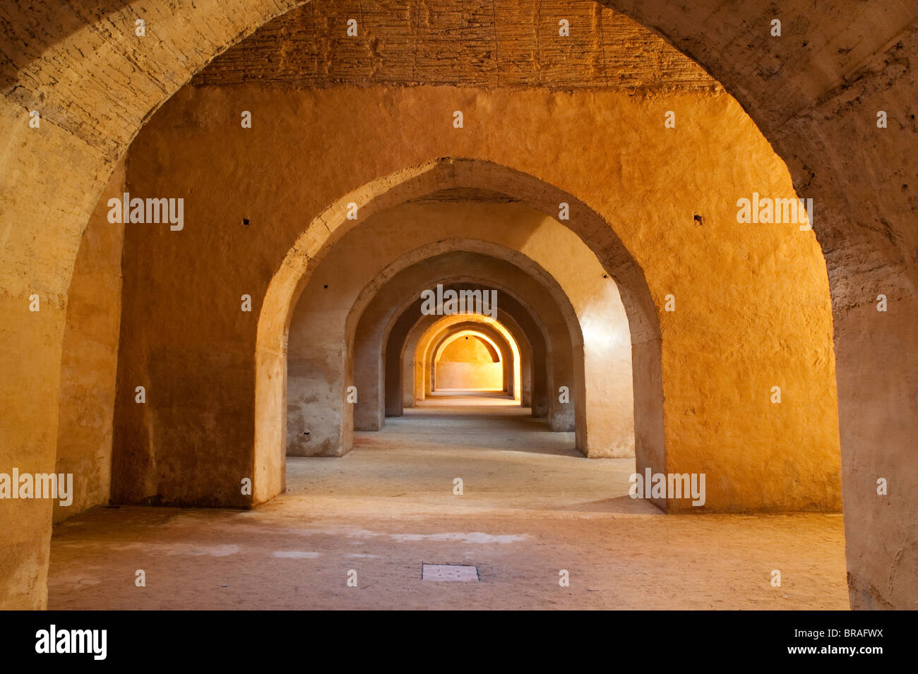 Ancient dungeons for Christians, Meknes, Morocco, North Africa, Africa Stock Photo