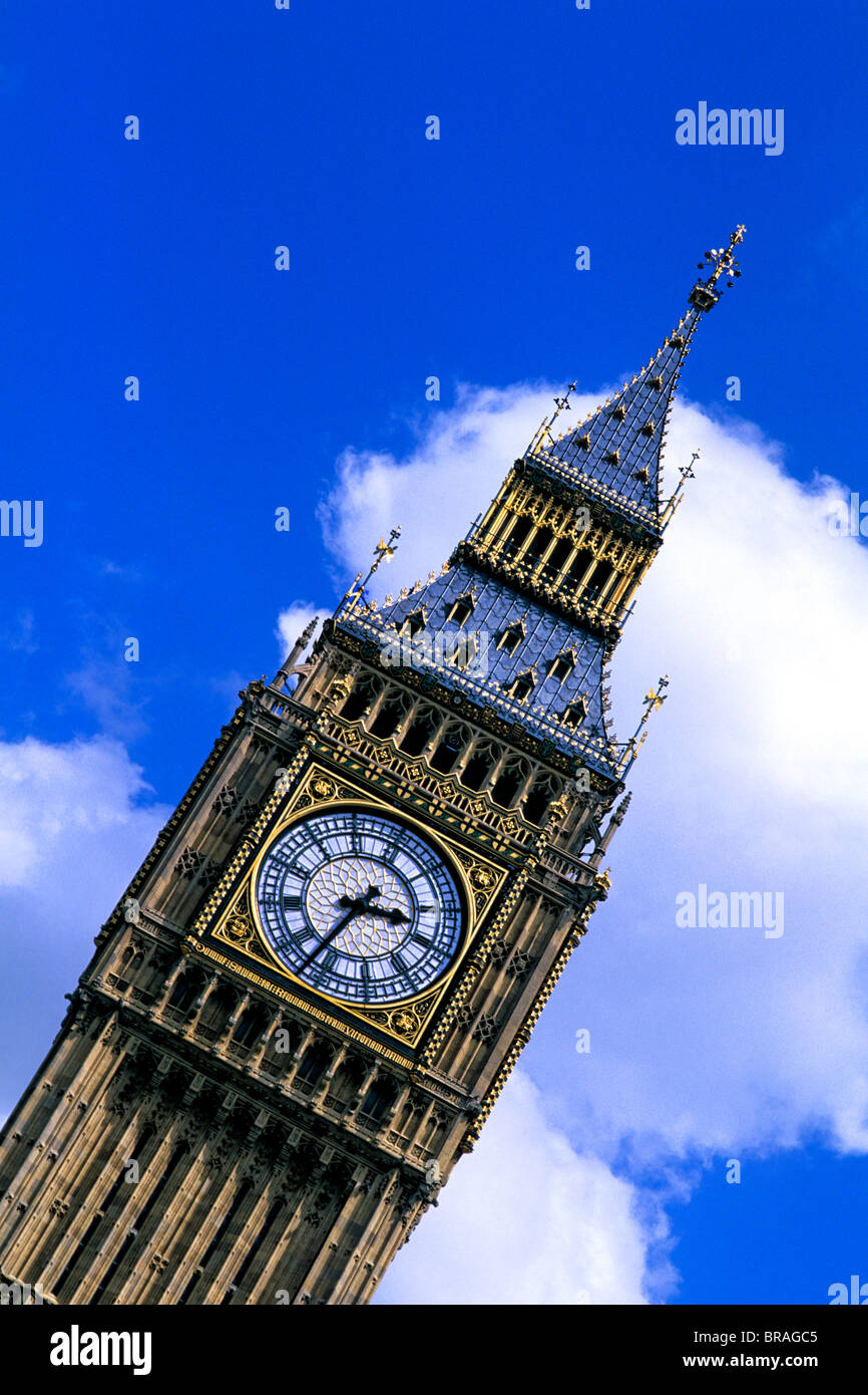 Worlds most famous clock Big Ben in London England Stock Photo Alamy