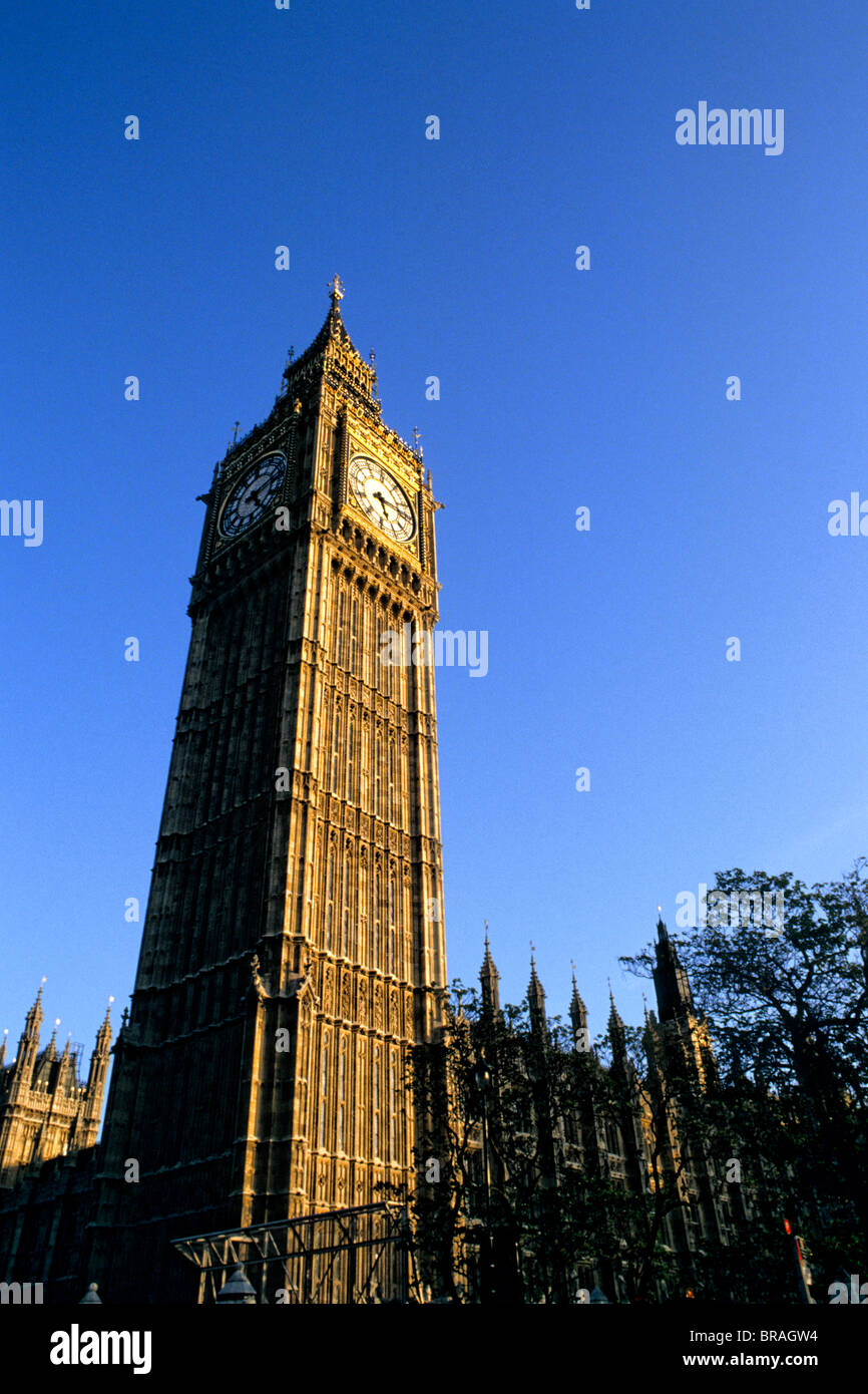 The world's most famous clock Big Ben in London England Stock Photo Alamy