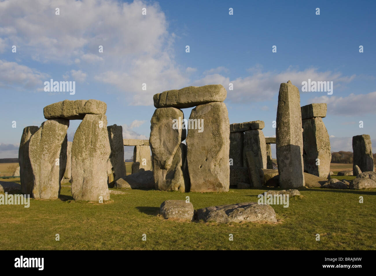 Stonehenge, UNESCO World Heritage Site, Wiltshire, England, United Kingdom, Europe Stock Photo