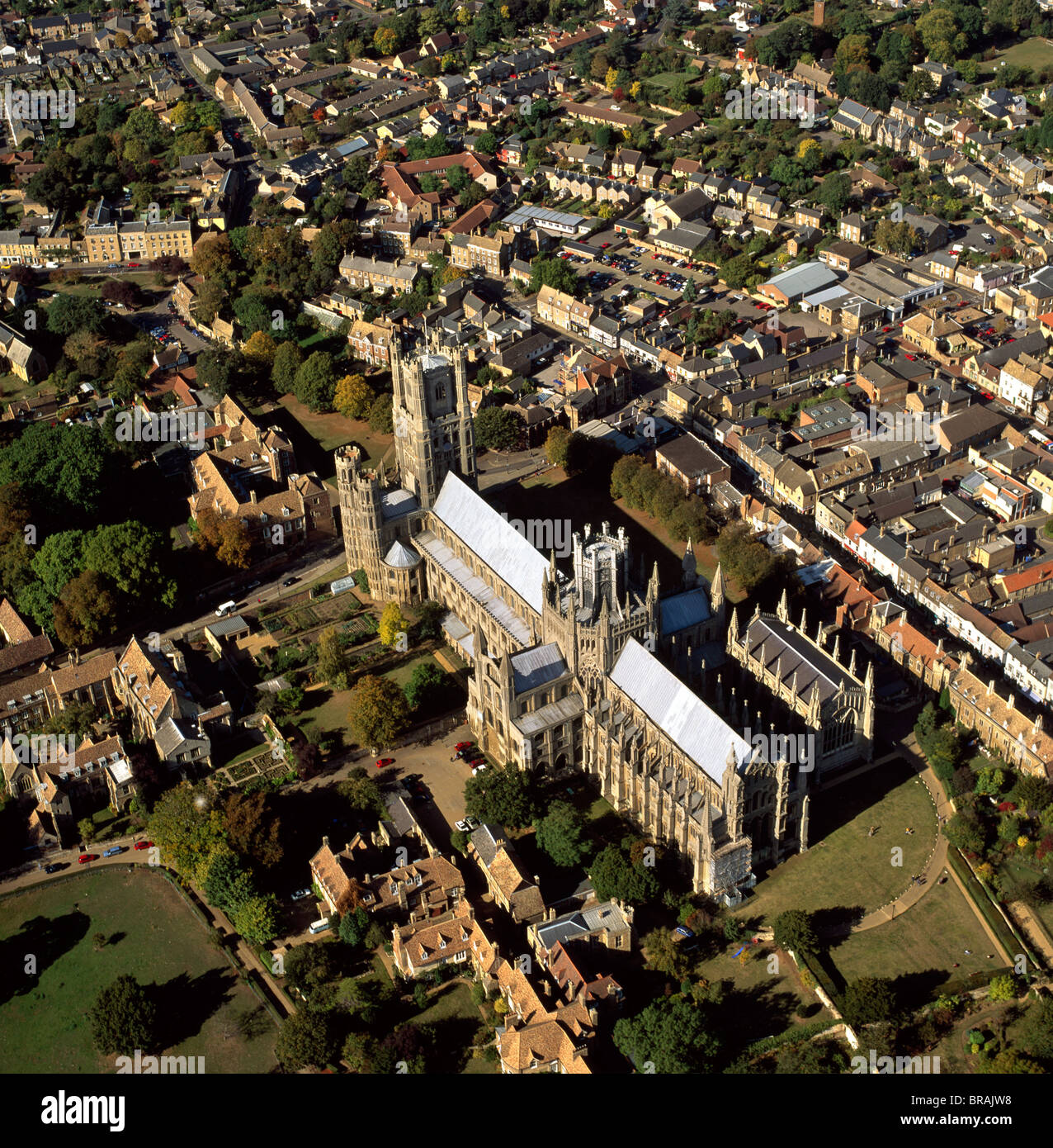 Aerial view ely cathedral hires stock photography and images Alamy