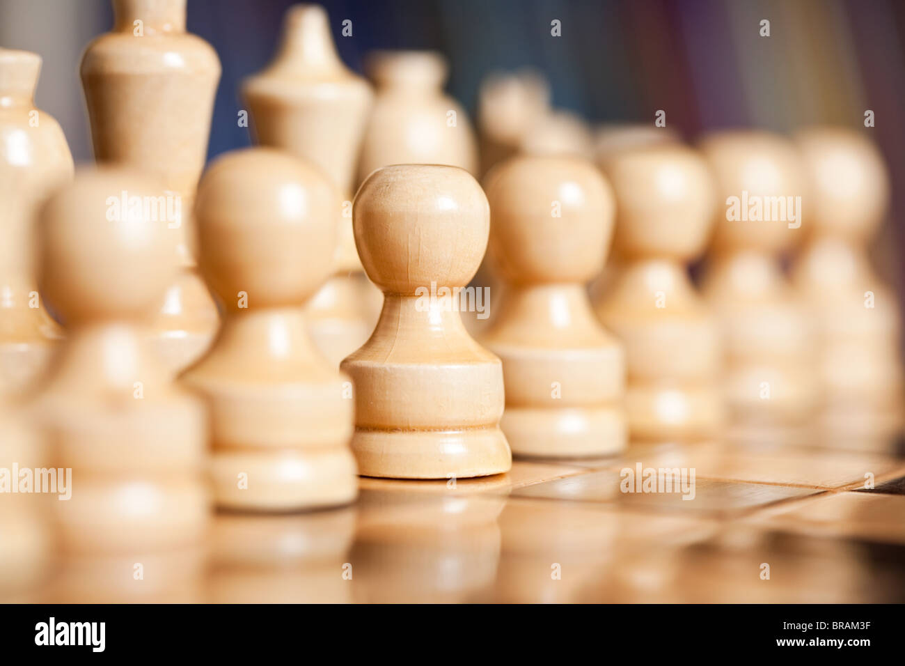 Close-up of a rook chess piece Stock Photo - Alamy