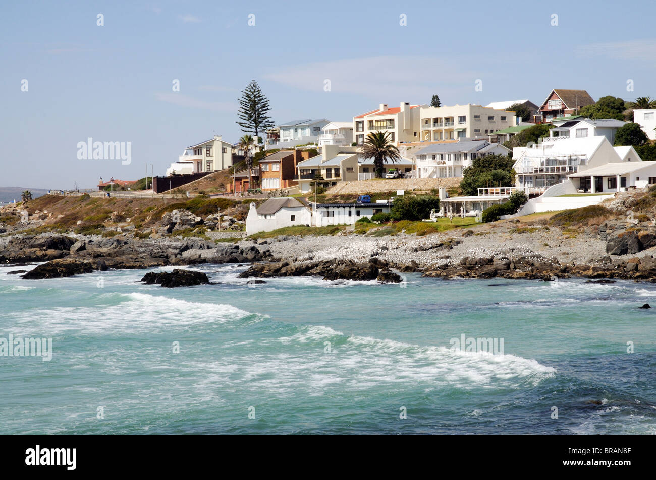 Yzerfontein a popular seaside resort on the west coast of South Africa