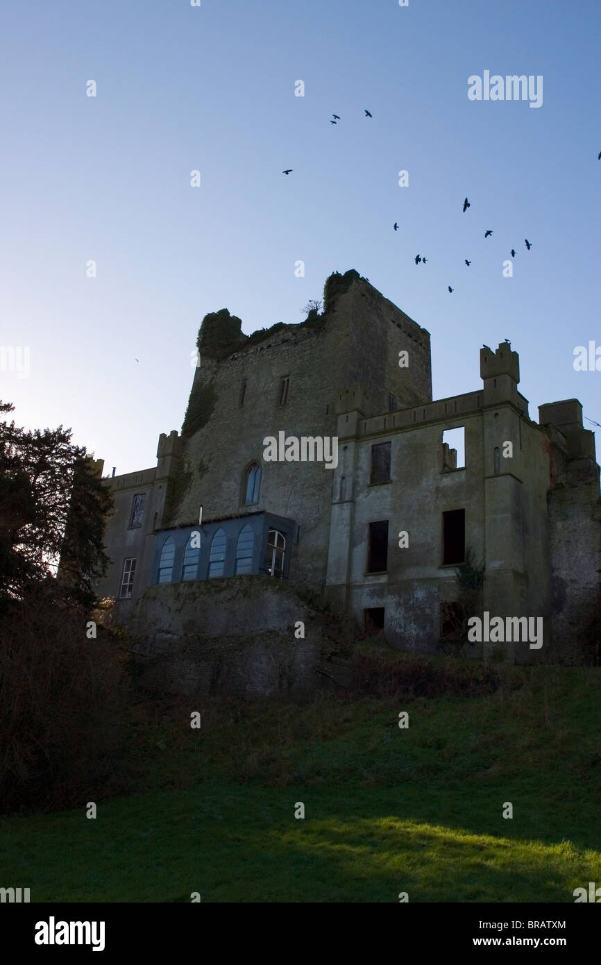 Leap Castle, (Most Haunted In Ireland), Co Offaly, Ireland Stock Photo Alamy