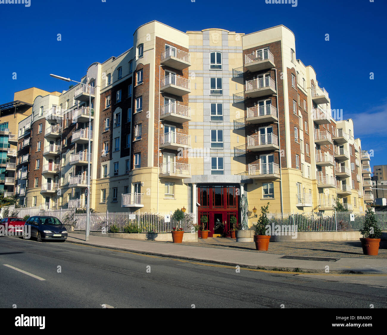 Modern Apartments, Grand Canal Street, Dublin, Ireland Stock Photo Alamy