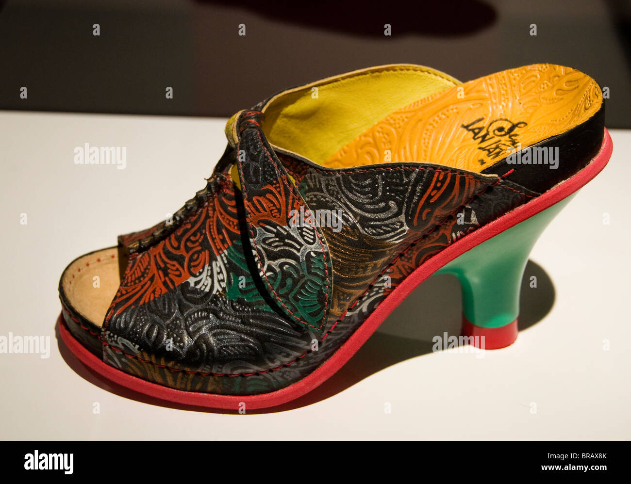 Amsterdam Netherlands Jan Jansen master of shoe design shoes Amsterdam Netherlands Stock Photo