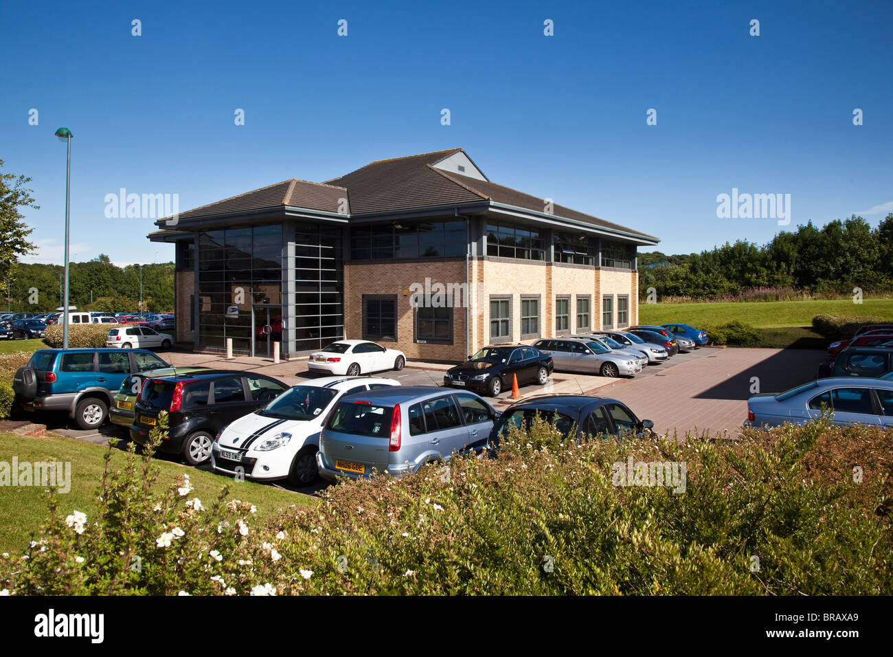 Offices South West Industrial Estate, Peterlee, County Durham Stock Photo