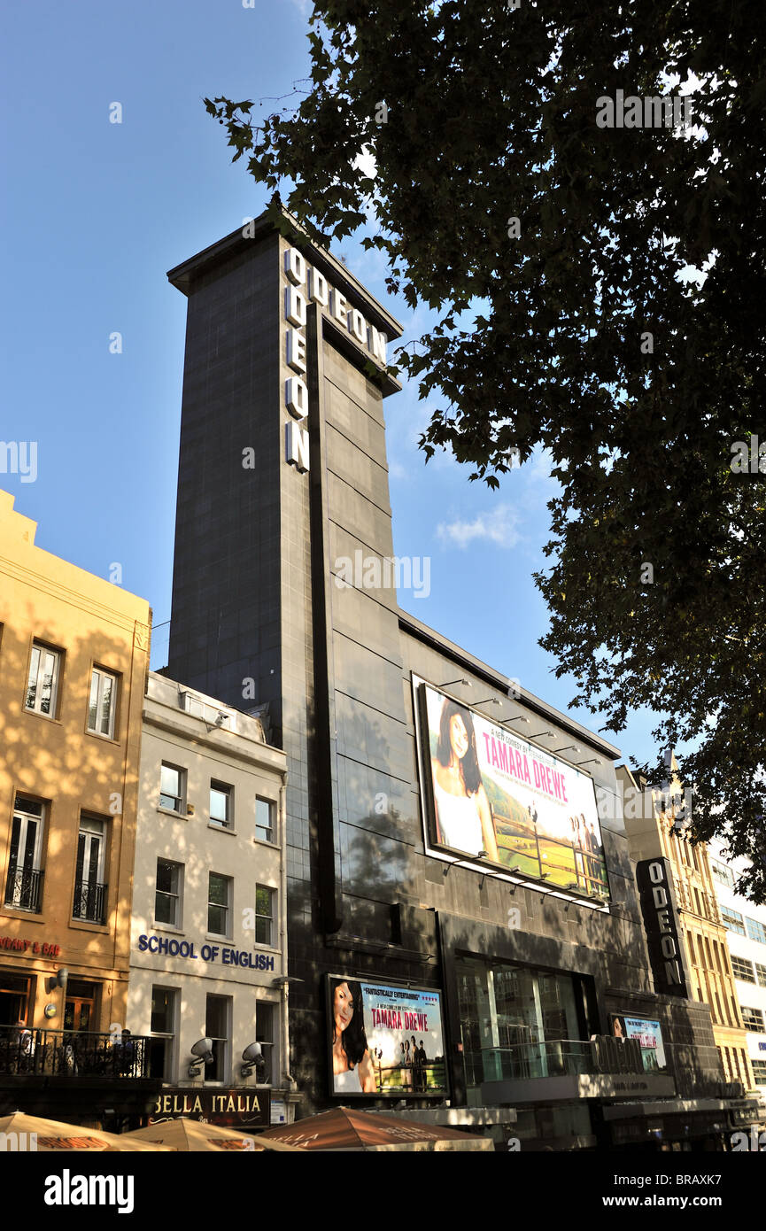 The Odeon Cinema Leicester Square London Stock Photo