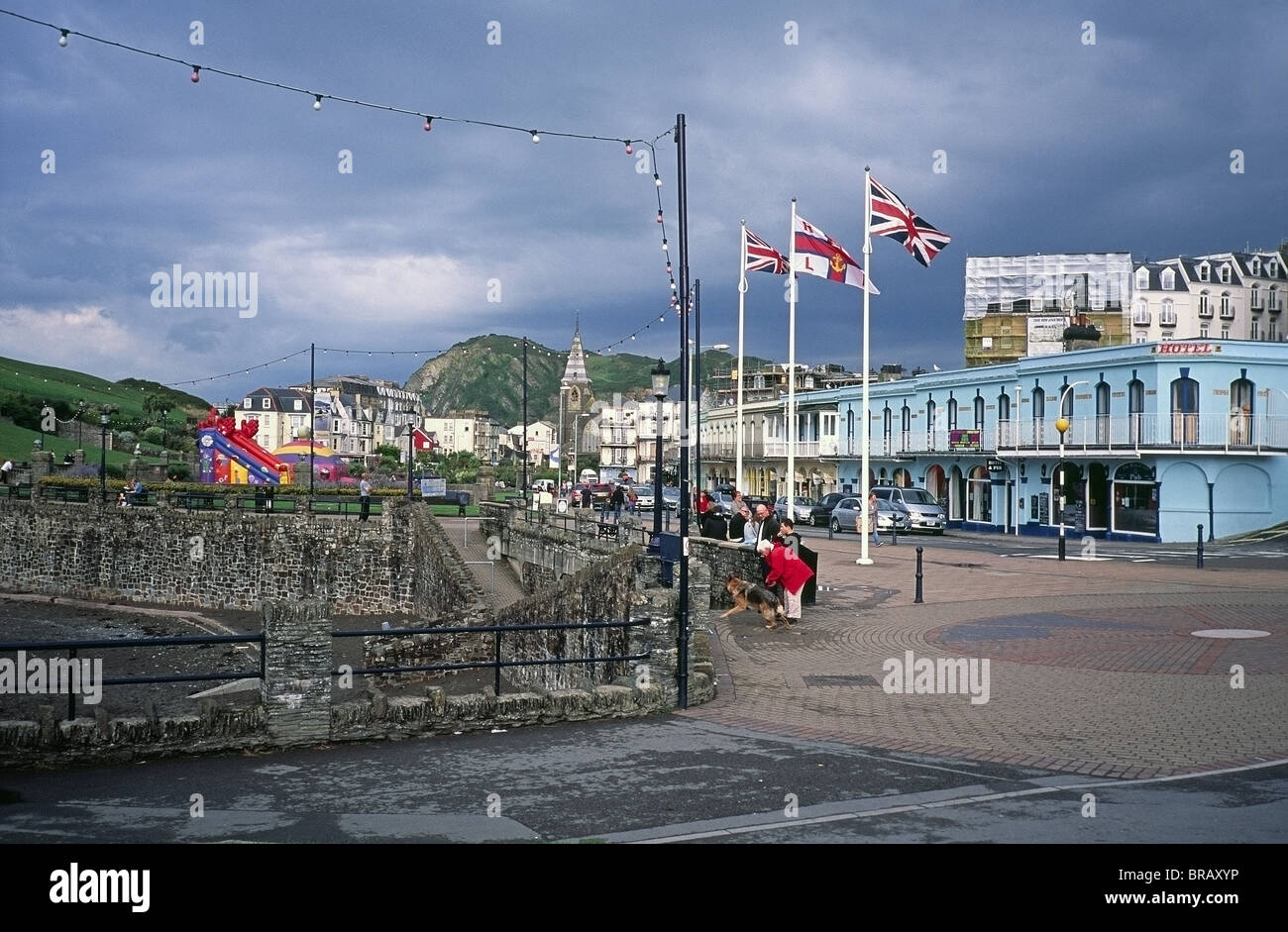 Seafront, Devon, England, UK Stock Photo Alamy