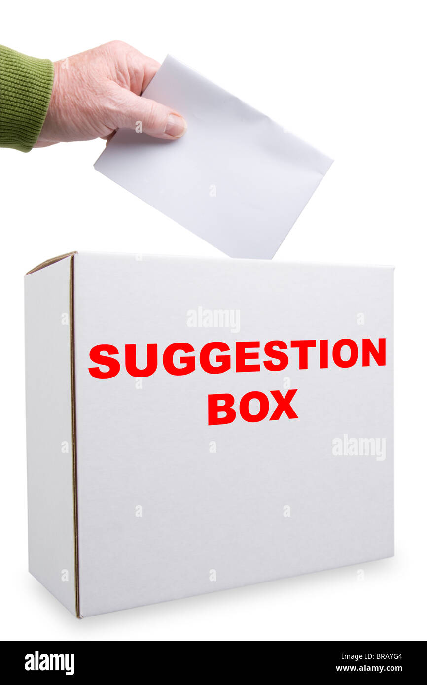 Suggestion Box Ideas