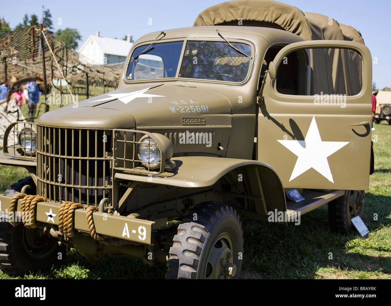 WC-54 Dodge WWII US Army truck Stock Photo