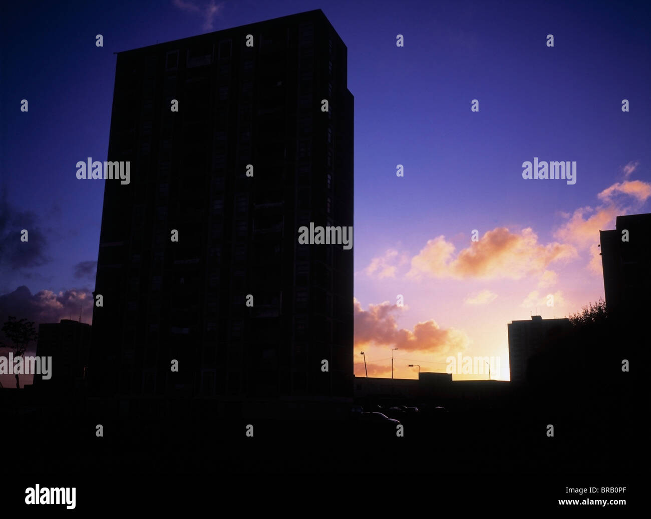 Ballymun Flats, Dublin, Ireland Stock Photo Alamy