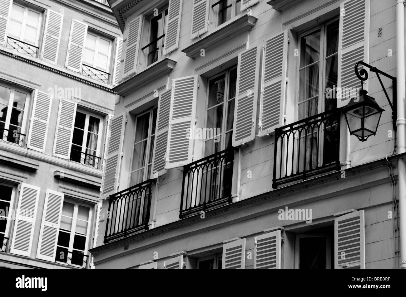 Residential mansions, St Germain des Pres, Paris, France Stock Photo