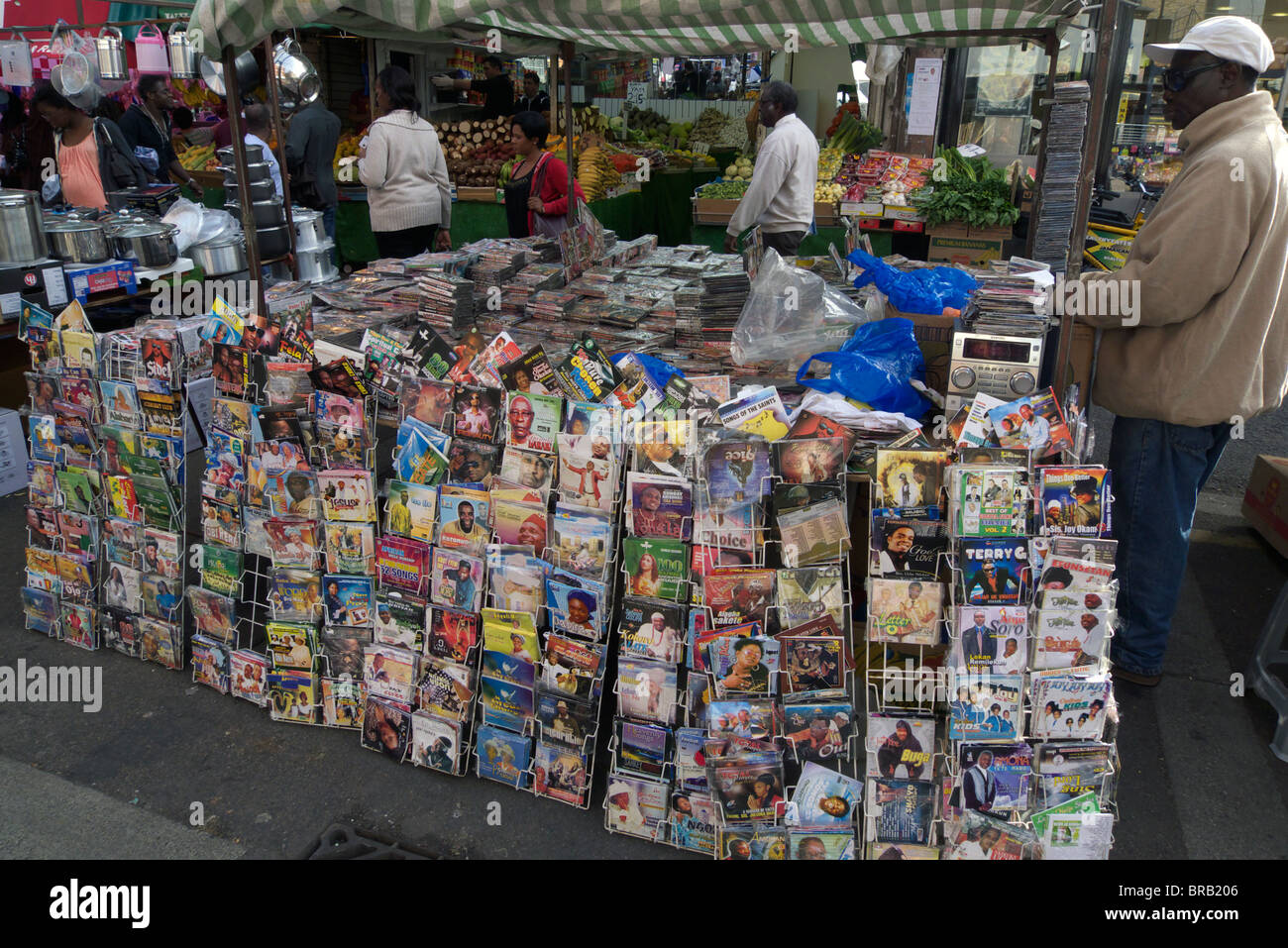 united kingdom south london brixton electric avenue market a music