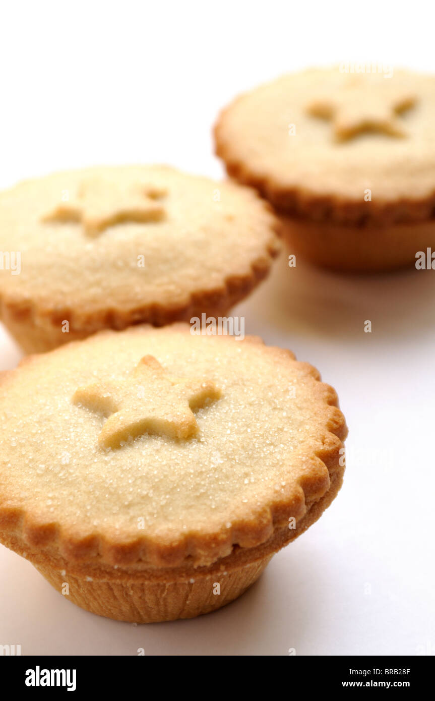 3 mince pies hi-res stock photography and images - Alamy