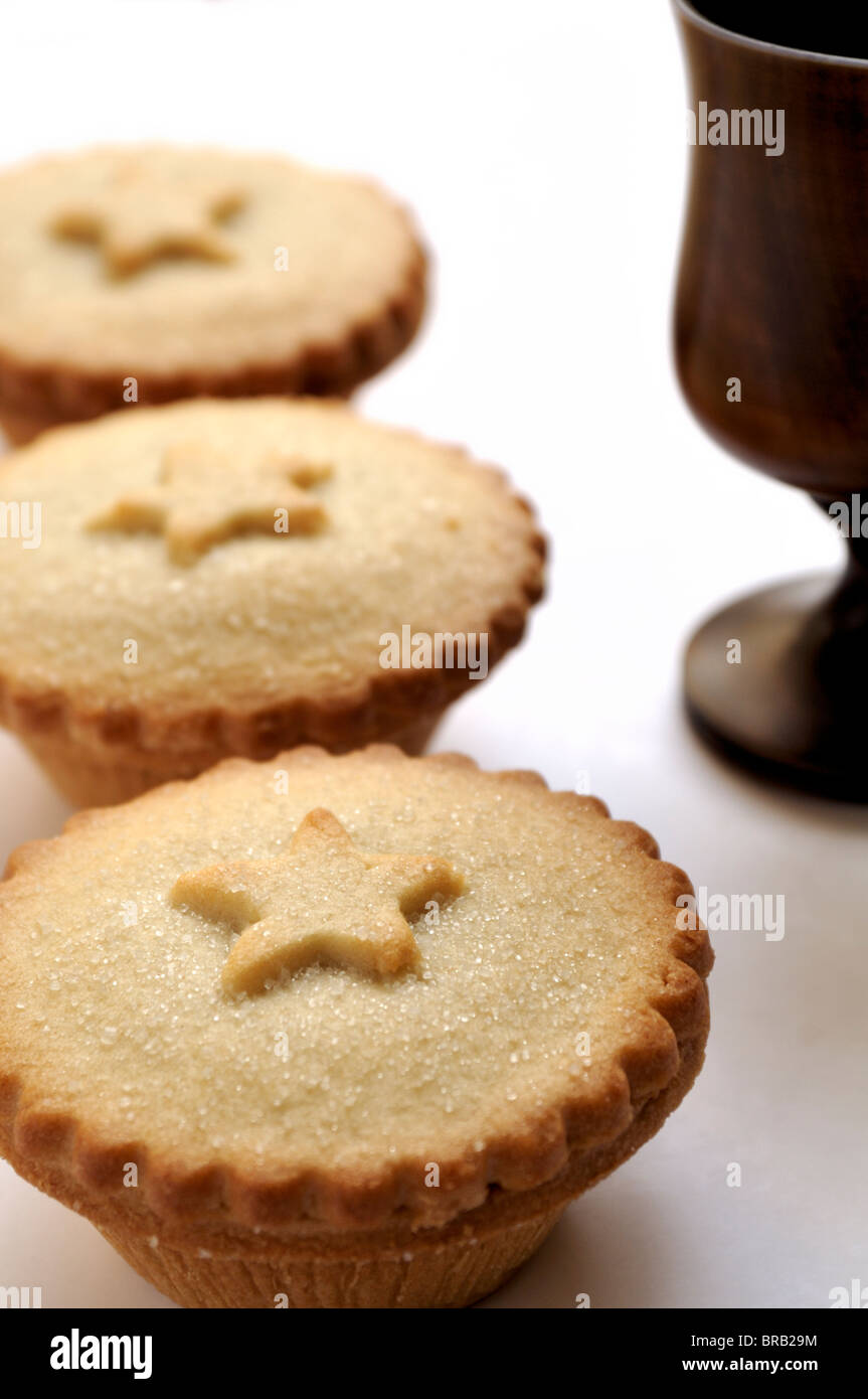 Mince pies. Stock Photo