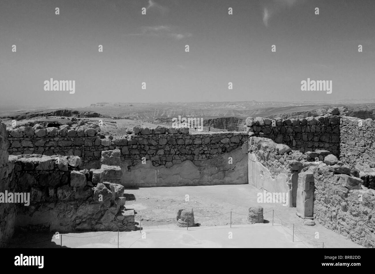 Masada ,western palace Stock Photo