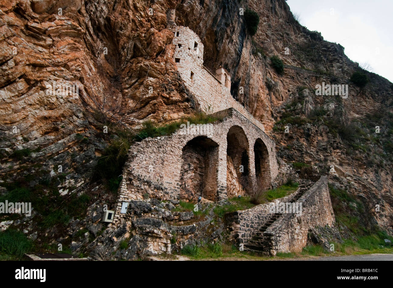 Hermitage of San Cataldo, Cottanello, Rieti, Lazio (Latium), Italy