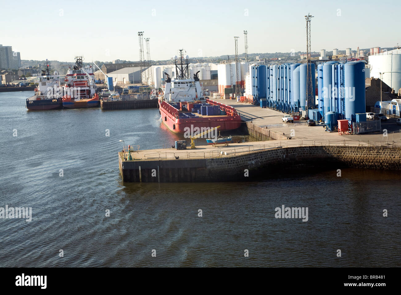 Aberdeen storage tanks hi-res stock photography and images - Alamy