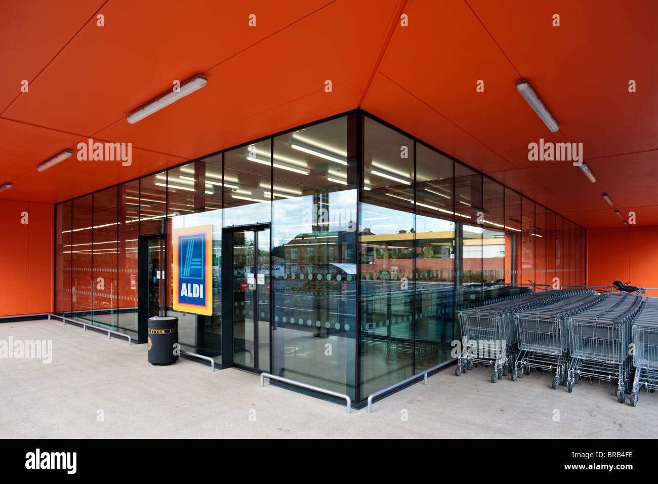 Aldi Supermarket, Leicester, UK Stock Photo Alamy