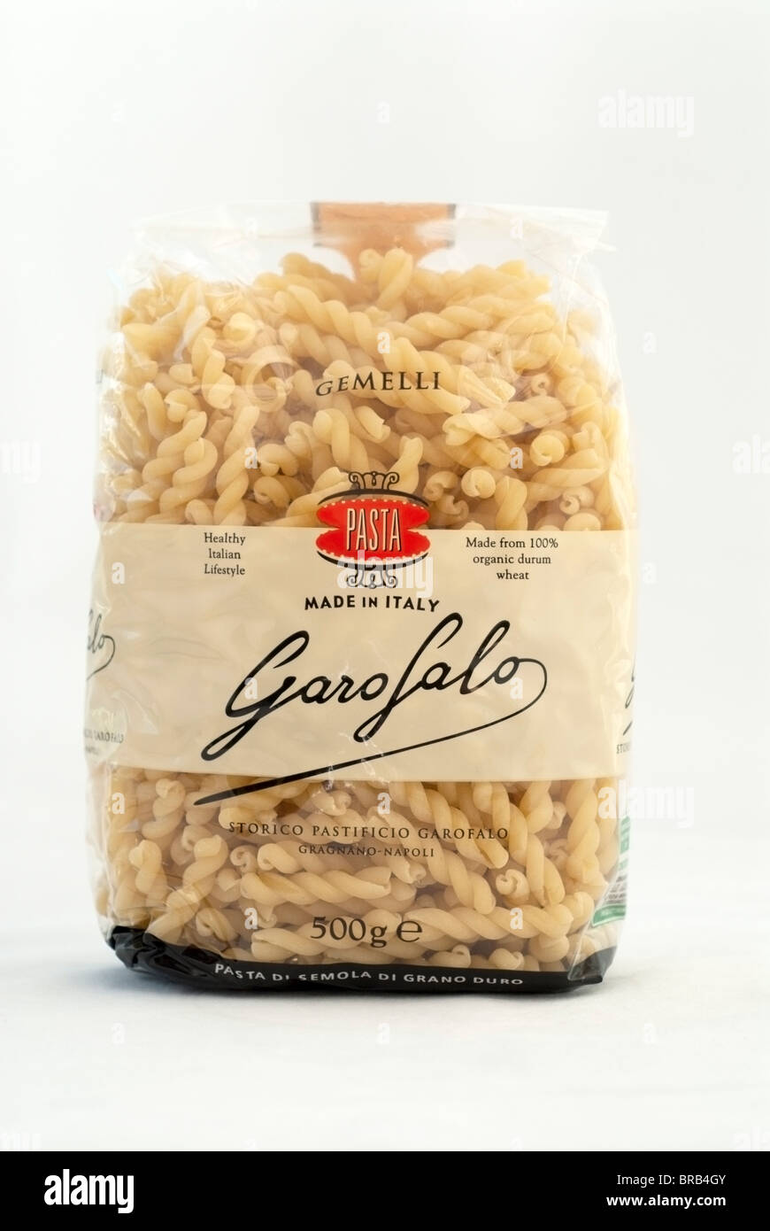 Gemelli Pasta Stock Photo