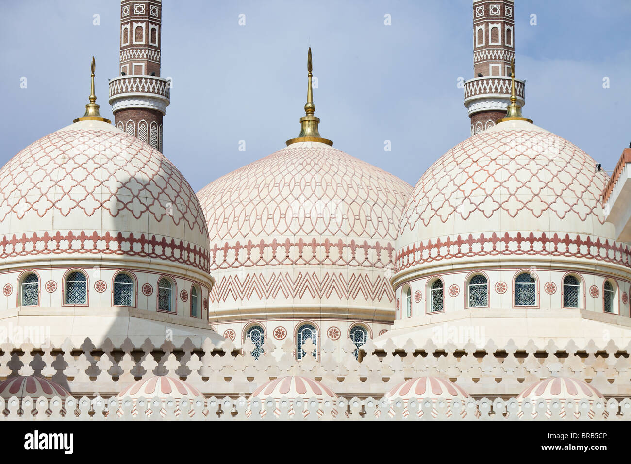 The Al-Saleh (President's) Mosque, Sana'a, Yemen Stock Photo