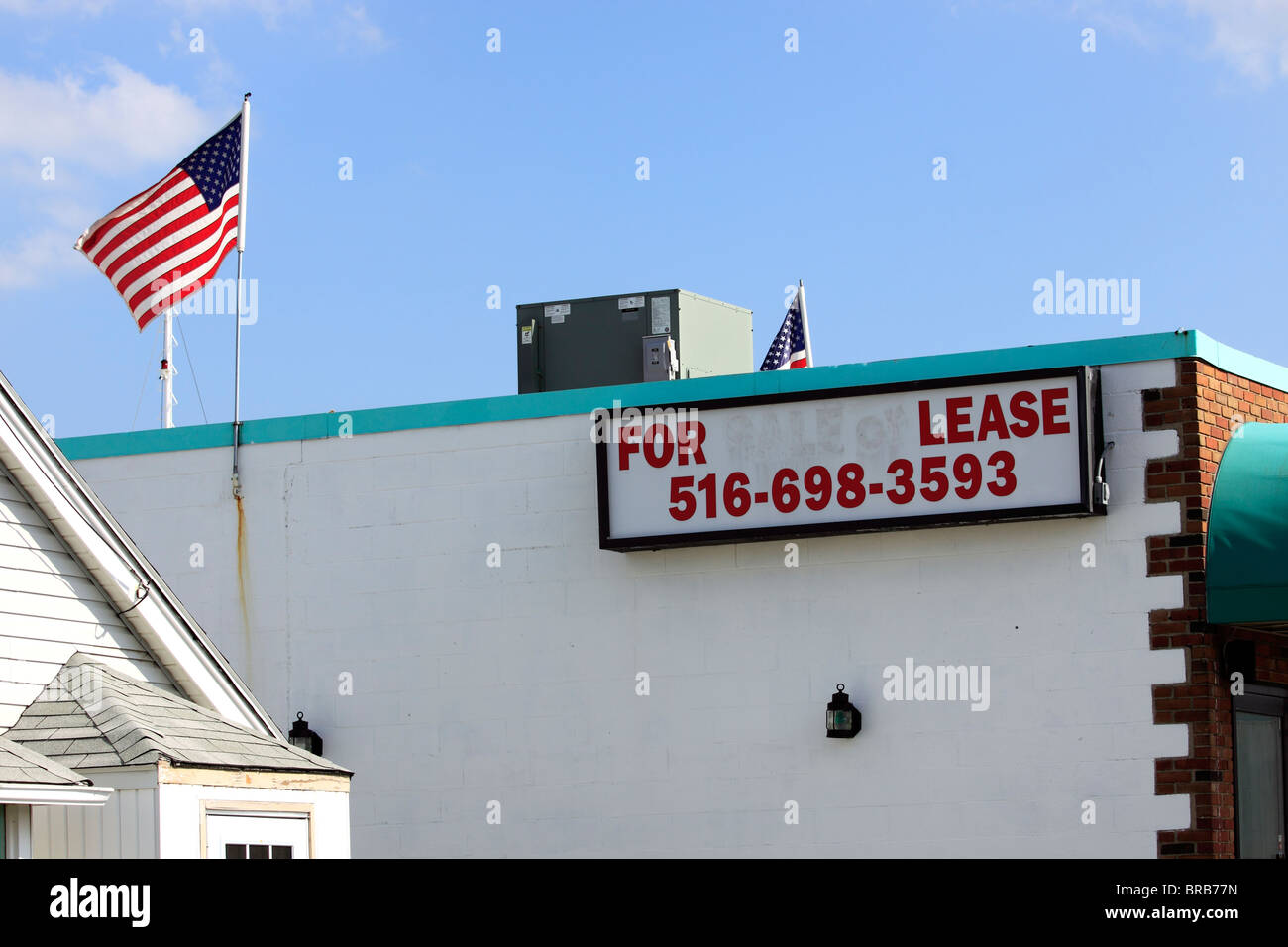 Property for lease Freeport Long Island NY Stock Photo Alamy