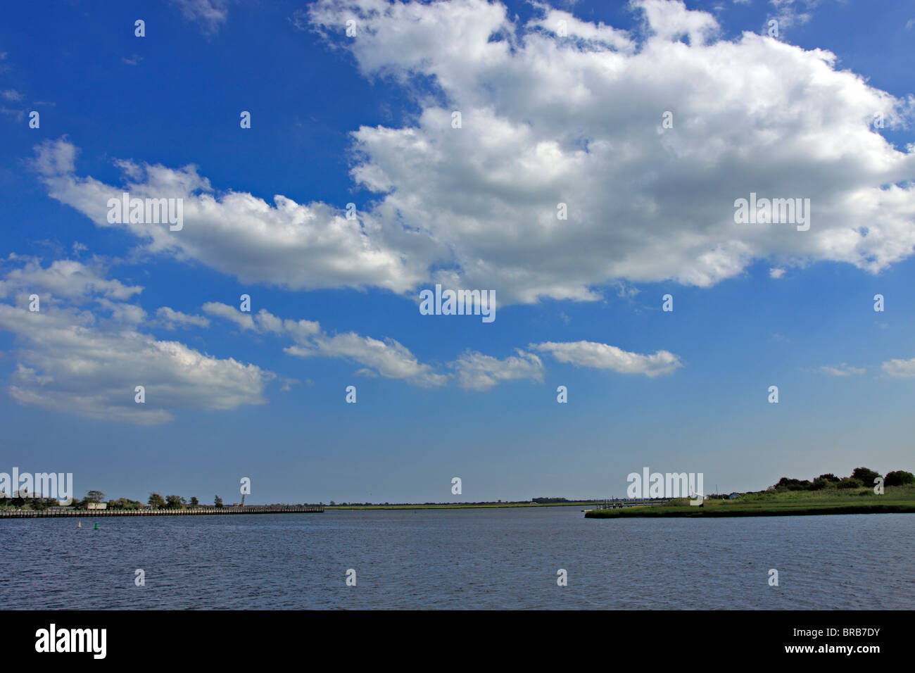 Freeport Harbor Long Island NY Stock Photo Alamy