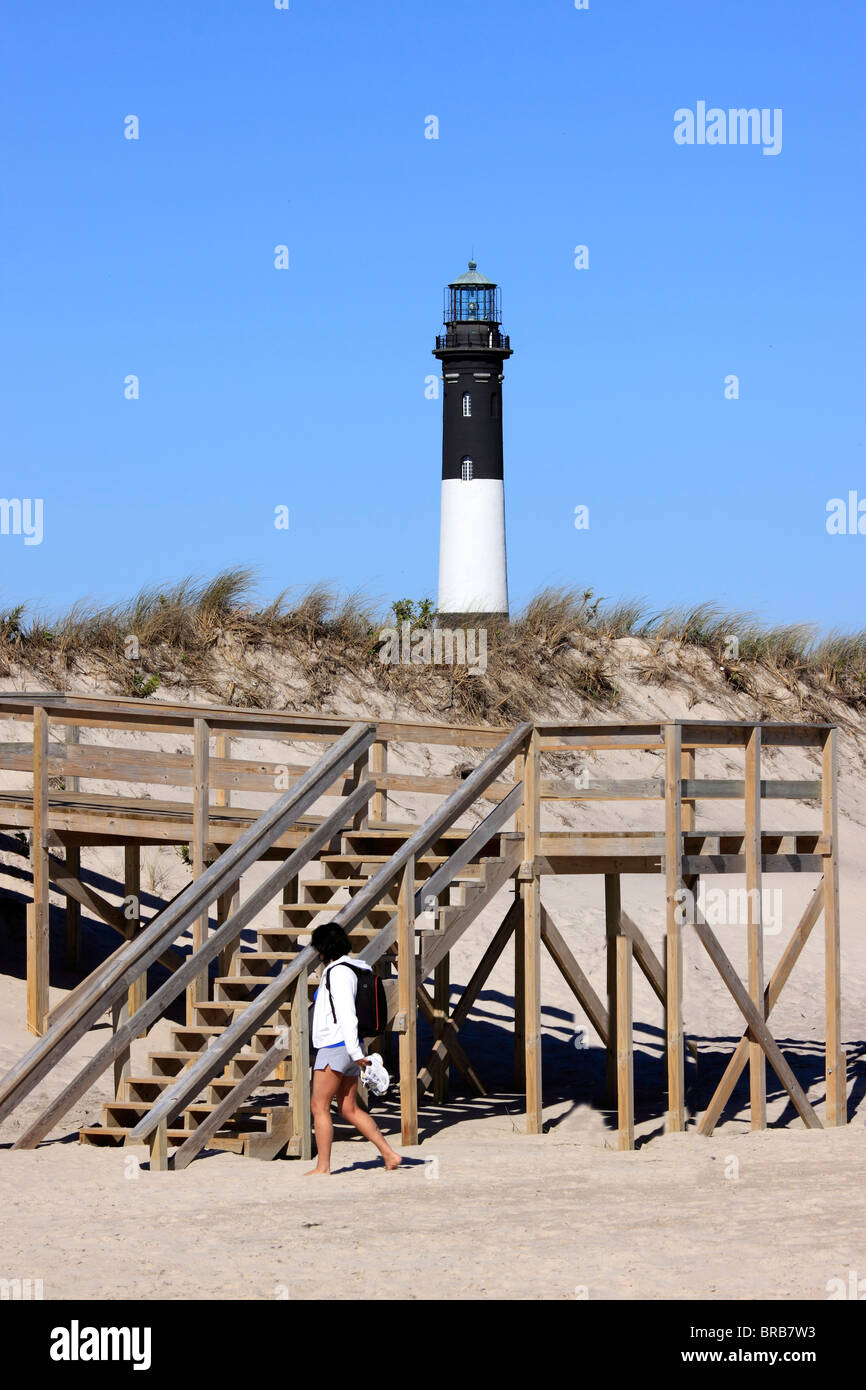 Fire Island Lighthouse Long Island NY Stock Photo Alamy