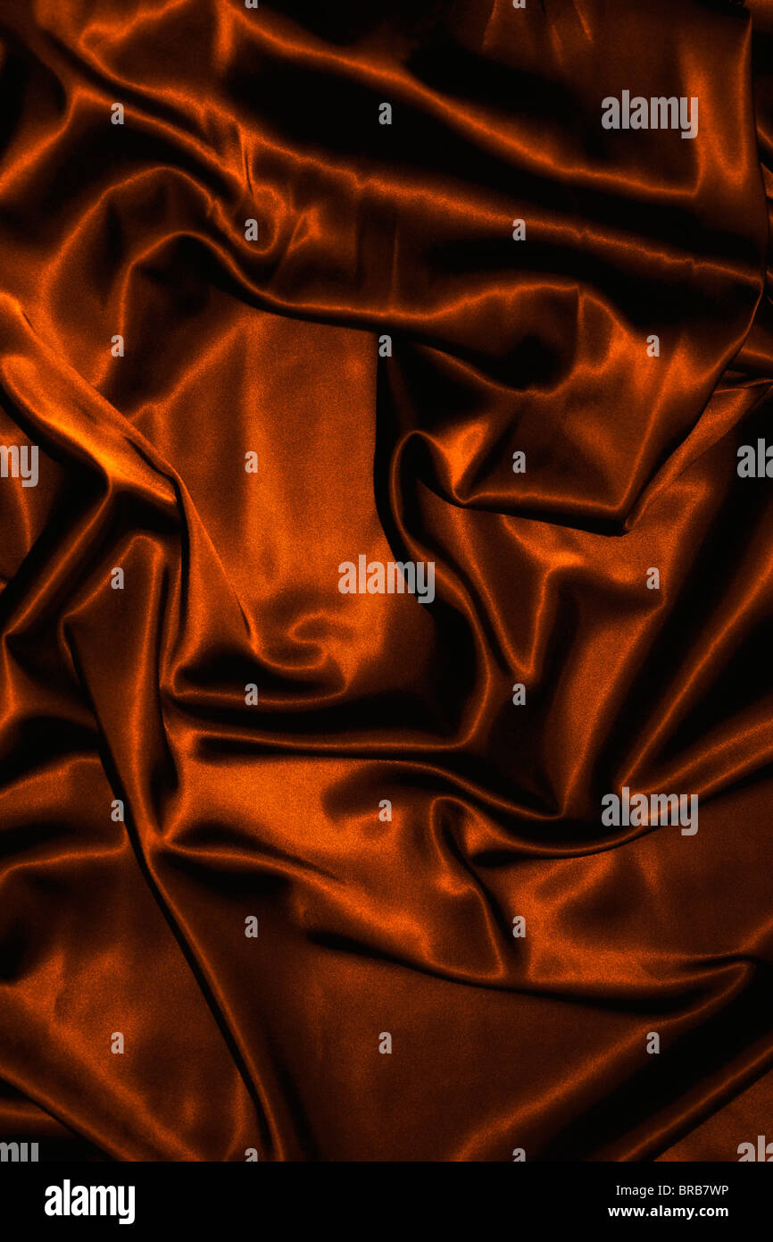 texture of cloth Chocolate brown satin silk close up Stock Photo - Alamy